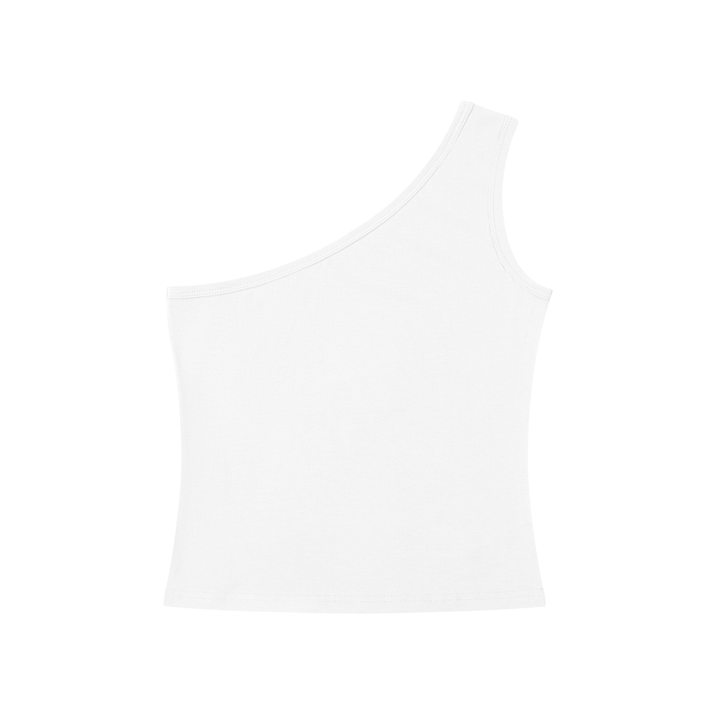 Women's One-Shoulder Crop Tank Top
