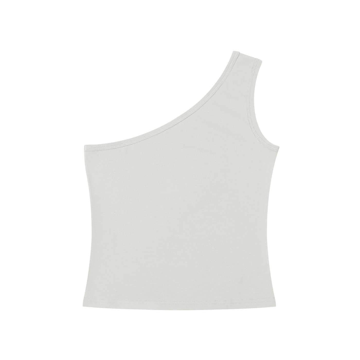 Women's One-Shoulder Crop Tank Top